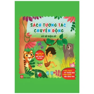 Sách Tương Tác Chuyển Động - Xứ Sở Diệu Kỳ - Hộp 2 (3 Tập) (2022) - Watiek Ideo, Veronica Winata