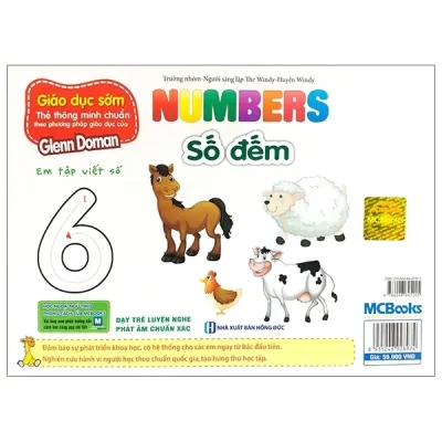 Flashcard Dạy Trẻ Theo Phương Pháp Glenn Doman - Số Đếm (2020) - The Candy