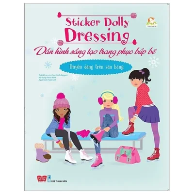 Sticker Dolly Dressing - Dán Hình Sáng Tạo Trang Phục Búp Bê - Duyên Dáng Trên Sân Băng (2017) - Usbone