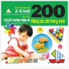 200 Miếng Bóc Dán Thông Minh - Phát Triển Chỉ Số Thông Minh Iq (2-6 Tuổi) (2018) - Nhiều Tác Giả