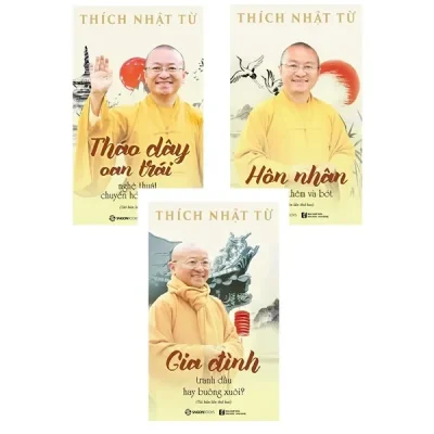 Combo Sách Tác Giả Thích Nhật Từ (Bộ 3 Cuốn) (2019) - Thích Nhật Từ