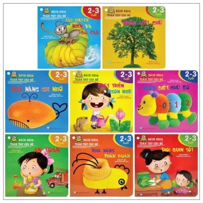 Bách Khoa Toàn Thư Cho Bé (2-3 Tuổi) (Bộ 8 Cuốn) (2021) - Nhiều Tác Giả