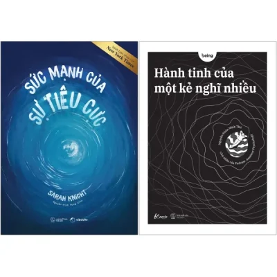 Combo Sách Hành Tinh Của Một Kẻ Nghĩ Nhiều + Sức Mạnh Của Sự Tiêu Cực (Bộ 2 Cuốn) (2023) - Amateur Psychology Nguyễn Đoàn Minh Thư, Sarah Knight