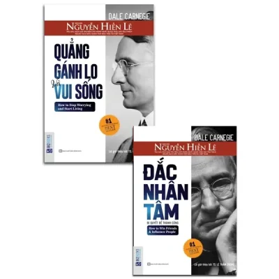 Combo Đắc Nhân Tâm - Bí Quyết Để Thành Công + Quẳng Gánh Lo Và Vui Sống (Bộ 2 Cuốn) (2018) - Dale Carnegie