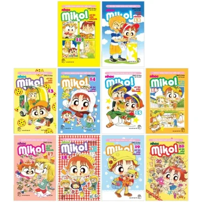 Combo Manga - Nhóc Miko! Cô Bé Nhí Nhảnh: Tập 11 - 20 (Bộ 10 Tập) (2023) - ONO Eriko