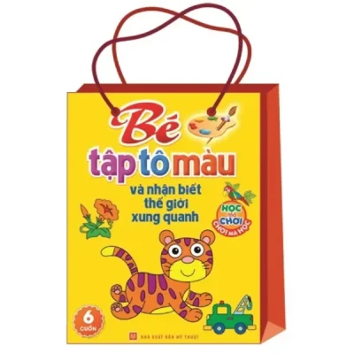 Bé Tập Tô Màu Và Nhận Biết Thế Giới Xung Quanh (Bộ 6 Cuốn) (2015) - Nhiều Tác Giả