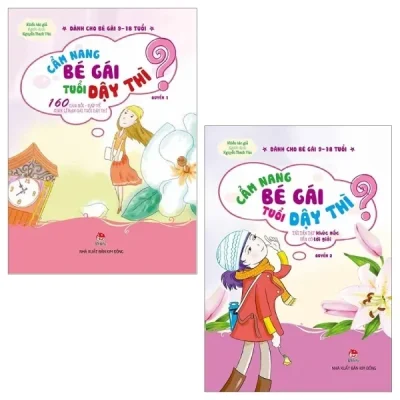 Combo Cẩm Nang Bé Gái Tuổi Dậy Thì - Quyển 1 Và 2 (2019) - Nhiều Tác Giả