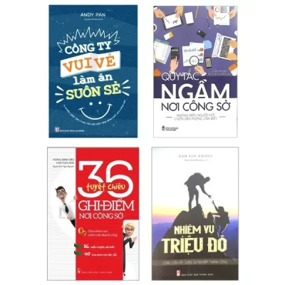 Combo Quy Tắc Ngầm Nơi Công Sở + 36 Tuyệt Chiêu Ghi Điểm Nơi Công Sở + Công Ty Vui Vẻ Làm Ăn Suôn Sẻ + Nhiệm Vụ Triệu Đô - Cùng Con Xây Dựng Sự Nghiệp Thành Công (Bộ 4 Cuốn) - Nhiều Tác Giả