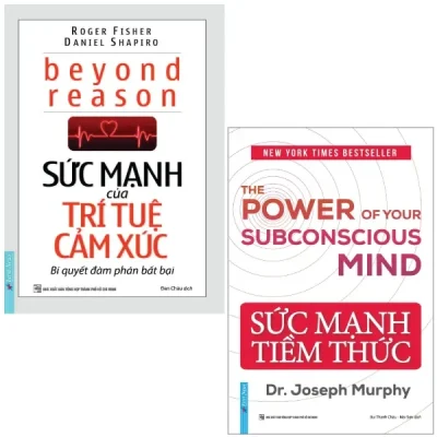 Combo Sách Sức Mạnh Tiềm Thức + Sức Mạnh Của Trí Tuệ Cảm Xúc (Bộ 2 Cuốn) - Joseph Murphyc, Roger Fisher, Daniel Shapiro