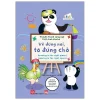 Truyện Tranh Song Ngữ Việt - Anh Cho Bé - Drawing In The Right Places, Coloring In The Right Spaces - Vẽ Đúng Nơi, Tô Đúng Chỗ (2020) - Sirilak Rattanasuwaj, Kannawan Pannawan
