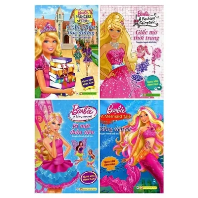 Sách Barbie Truyện Tranh Khổ Lớn (Bộ 4 Cuốn) (2018) - Yearim Dang