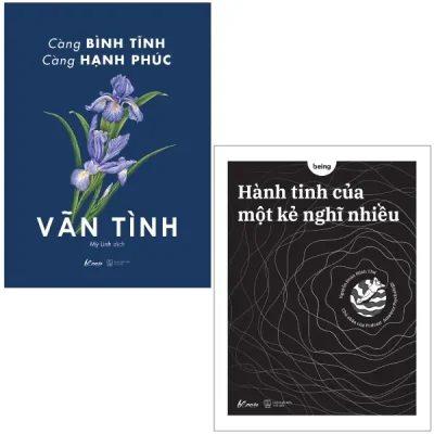 Combo Sách Càng Bình Tĩnh Càng Hạnh Phúc + Hành Tinh Của Một Kẻ Nghĩ Nhiều (Bộ 2 Cuốn) (2022) - Vãn Tình, Amateur Psychology Nguyễn Đoàn Minh Thư