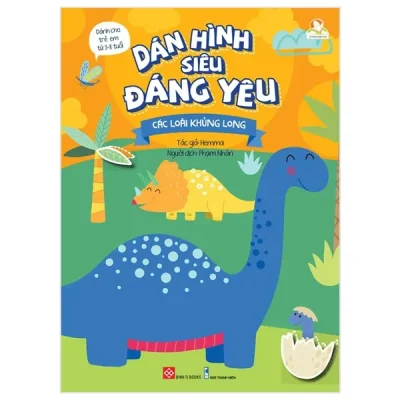 Dán Hình Siêu Đáng Yêu - Các Loài Khủng Long (2021) - Hemma