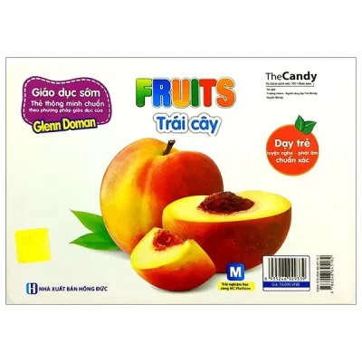 Flashcard Dạy Trẻ Theo Phương Pháp Glenn Doman - Trái Cây - Fruits (2020) - Huyền Windy
