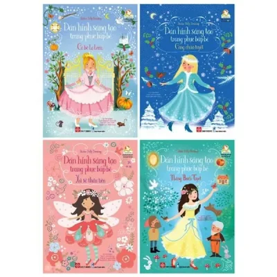 Sticker Dolly Dressing - Dán Hình Sáng Tạo Trang Phục Búp Bê - Bộ 2 (Bộ 4 Tập) (2022) - Nhiều Tác Giả