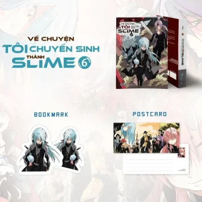 Về Chuyện Tôi Chuyển Sinh Thành Slime - Tập 6 - Tặng Kèm Bookmark + Postcard (2025) - Fuse, Mizt Vah