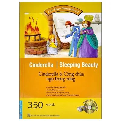 Cinderella & Công Chúa Ngủ Trong Rừng (Kèm CD) (2019) - Charles Perrault