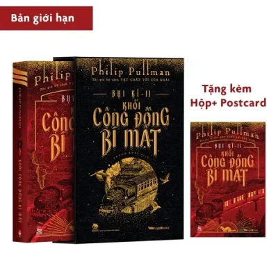 Bụi Kí - Tập 2 - Khối Cộng Đồng Bí Mật - Bản Giới Hạn - Tặng Kèm Hộp + Postcard (2022) - Philip Pullman