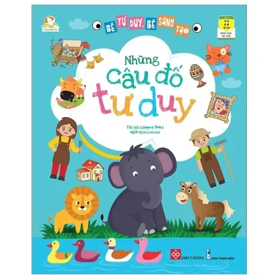 Bé Tư Duy, Bé Sáng Tạo - Những Câu Đố Tư Duy (2022) - Catmint Books