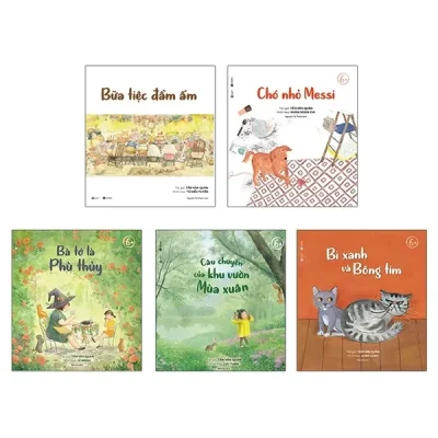Sách Thế Giới Trong Mắt Em (Bộ 5 Cuốn) - Tần Văn Quân