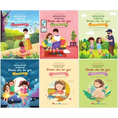 Combo Sách Mọi Điều Bé Gái Cần Phải Biết - Giáo Dục Giới Tính Và Nhân Cách Dành Cho Bé Gái (Bộ 6 Cuốn) - Trung Tâm Sáng Tạo Thiếu Nhi Mộc Đầu Nhân, Đăng Ngọc, Thiên Thảo