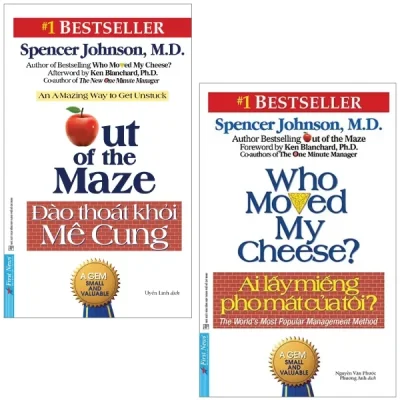 Combo Sách Đào Thoát Khỏi Mê Cung + Ai Lấy Miếng Pho Mát Của Tôi (Bộ 2 Cuốn) - Spencer Johnson, MD