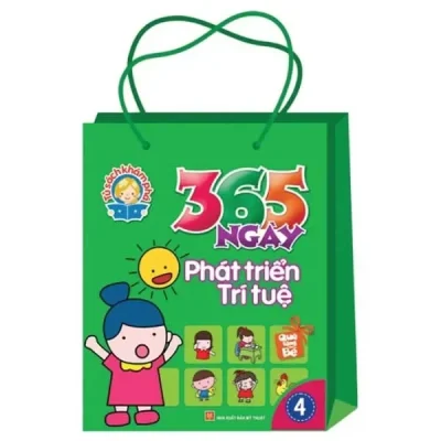 365 Ngày Phát Triển Trí Tuệ - Bộ 4 (8 Cuốn/ Túi) (2014) - Thôi Chung Lôi