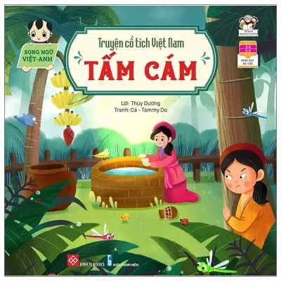 Truyện Cổ Tích Việt Nam - Tấm Cám (Song Ngữ Việt - Anh) (2022) - Thùy Dương