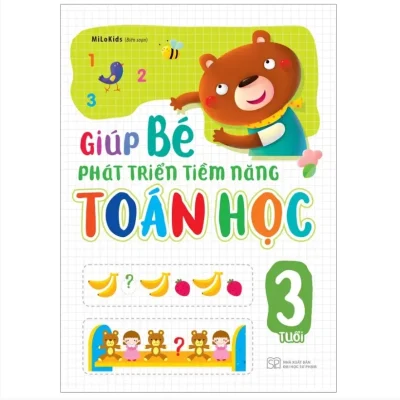 Giúp Bé Phát Triển Tiềm Năng Toán Học (3 Tuổi) (2019) - Milokids
