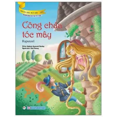 Truyện Song Ngữ Anh - Việt: Công Chúa Tóc Mây (2020) - Stefania Leonardi Hartley