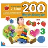 200 Miếng Bóc Dán Thông Minh - Bé Làm Quen Với Toán (2-6 Tuổi) (2018) - Nhiều Tác Giả