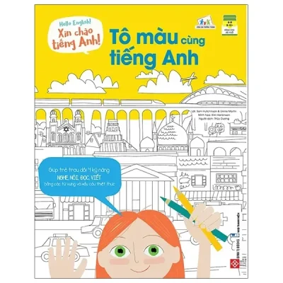 Hello English! - Xin Chào Tiếng Anh!- Tô Màu Cùng Tiếng Anh (2021) - Sam Hutchinson, Emilie Martin, Kim Hankinson