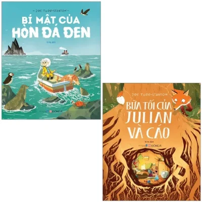 Combo Sách Bữa Tối Của Julian Và Cáo + Bí Mật Của Hòn Đá Đen (Bộ 2 Cuốn) (2022) - Joe Todd Stanton