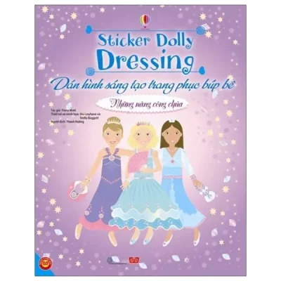 Dán Hình Sáng Tạo Trang Phục Búp Bê - Những Nàng Công Chúa (2014) - Dinhtibooks