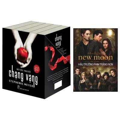 Boxset Chạng Vạng (Hộp 5 Cuốn) - Tặng Kèm Sách Hậu Trường Phim Trăng Non (2020) - Stephanie Meyer