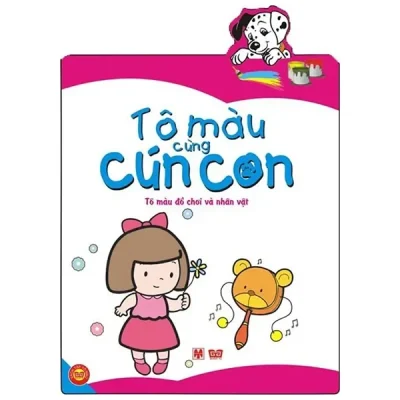 Tô Màu Cùng Cún Con - Tô Màu Đồ Chơi Và Nhân Vật (2012) - Minh Trung