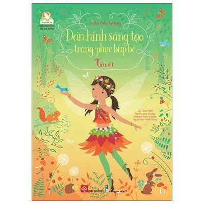 Sticker Dolly Dressing - Dán Hình Sáng Tạo Trang Phục Búp Bê - Tiên Nữ (2021) - Fiona Watt, Lizzie Mackay, Antonia Miller