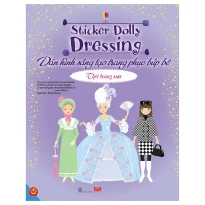 Dán Hình Sáng Tạo Trang Phục Búp Bê - Thời Trang Xưa (2014) - Dinhtibooks