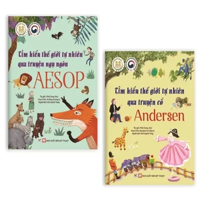 Sách Tìm Hiểu Về Thế Giới Tự Nhiên Qua Truyện Cổ Andersen Và Aesop - Dành Cho Trẻ 6 Tuổi (Bộ 2 Cuốn) (2020) - I Pink