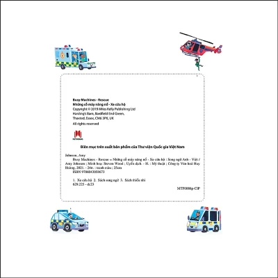 Busy Machines Rescue Nhung Co May Nang No Xe Cuu Ho Song Ngu Anh Viet 2021 Amy Johnson Steven Wood 692eba1682c6d