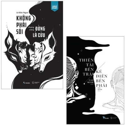 Combo Sach Khong Phai Soi Nhung Cung Dung La Cuu Thien Tai Ben Trai Ke Dien Ben Phai Bo 2 Cuon Cao Minh Le Bao Ngoc 694d151963fda