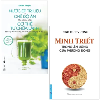 Combo Sach Minh Triet Trong An Uong Cua Phuong Dong Nuoc Ep Tri Lieu Va Che Do An Theo Phuong Phap Co The Tu Chua Lanh Bo 2 Cuon Ngo Duc Vuong Emma Pham 692e575f1dfbc
