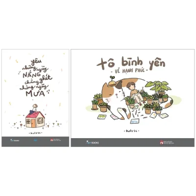 Combo Sach To Binh Yen Ve Hanh Phuc Yeu Nhung Ngay Nang Chang Bo 2 Cuon 2022 Kulzsc 69300ee2d566a