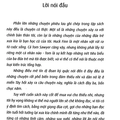 Cuoc Phieu Luu Cua Tom Sawyer 2019 Mark Twain 694f993f6f8f0