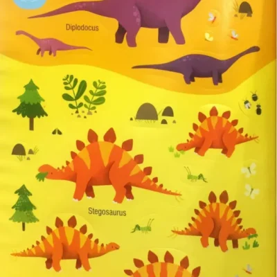 First Sticker Book Sach Dan Hinh Dau Doi Cho Be Khung Long 2021 Hannah Watson Jordan Wray Ed Drewitt 692dc5be4bd42