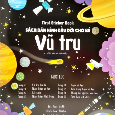First Sticker Book Sach Dan Hinh Dau Doi Cho Be Vu Tru 2021 Sam Smith Alistar 692dc6ef941cc