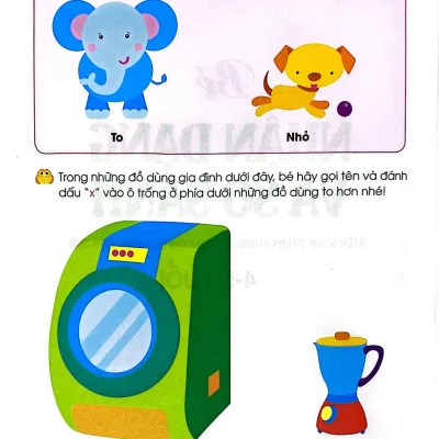 Giup Be Vung Buoc Vao Lop 1 Be Nhan Dang Va So Sanh 4 5 Tuoi Van Huong 692ec73d0454b