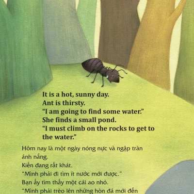 Hoc Tieng Anh Cung Truyen Ngu Ngon Aesop Kien Va Bo Cau The Ant And The Dove 2021 Megan Sussman Lim Chansook 692dc779e61b1