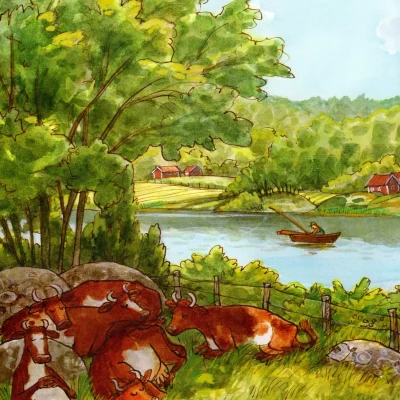 Mamma Moo Va Chu Qua Rac Roi Nhanh Len Nao Mamma Moo 2019 Jujja Wieslander Sven Nordqvist 692ec277af393