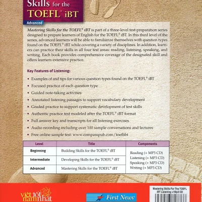 Mastering Skills For The Toefl Ibt Listening Kem Cd 2012 Nhieu Tac Gia 694f9de1a7be1